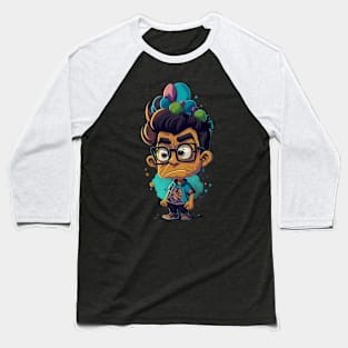 I Think You Should Leave Caricature Art Baseball T-Shirt